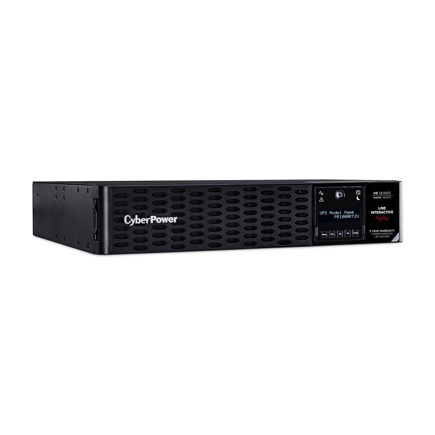 CyberPower PR1000RT2U sistema de alimentación ininterrumpida (UPS) Línea interactiva 1 kVA 1000 W 8 salidas AC
