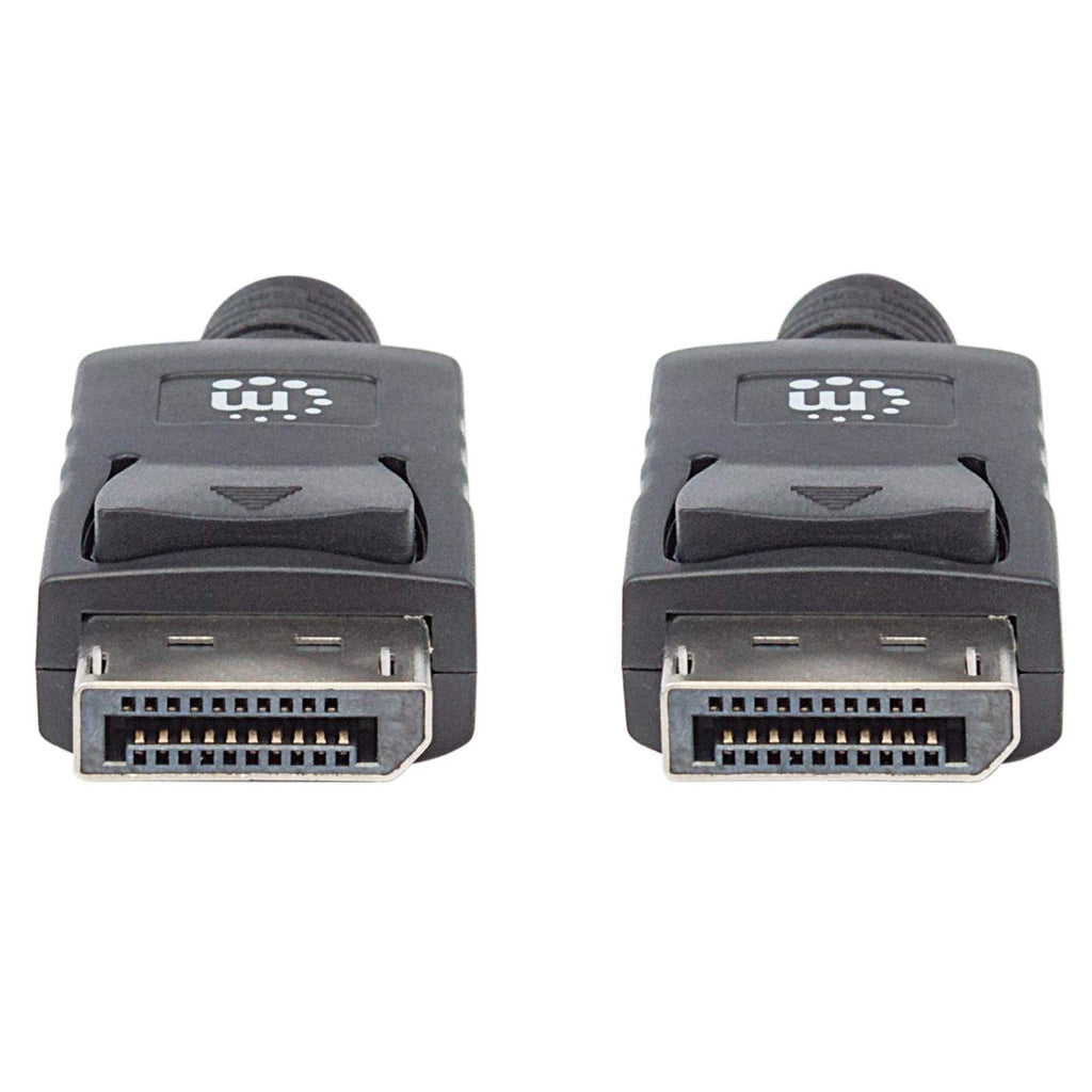 Cable Manhattan DisplayPort M-M Blindado 1m Color Negro