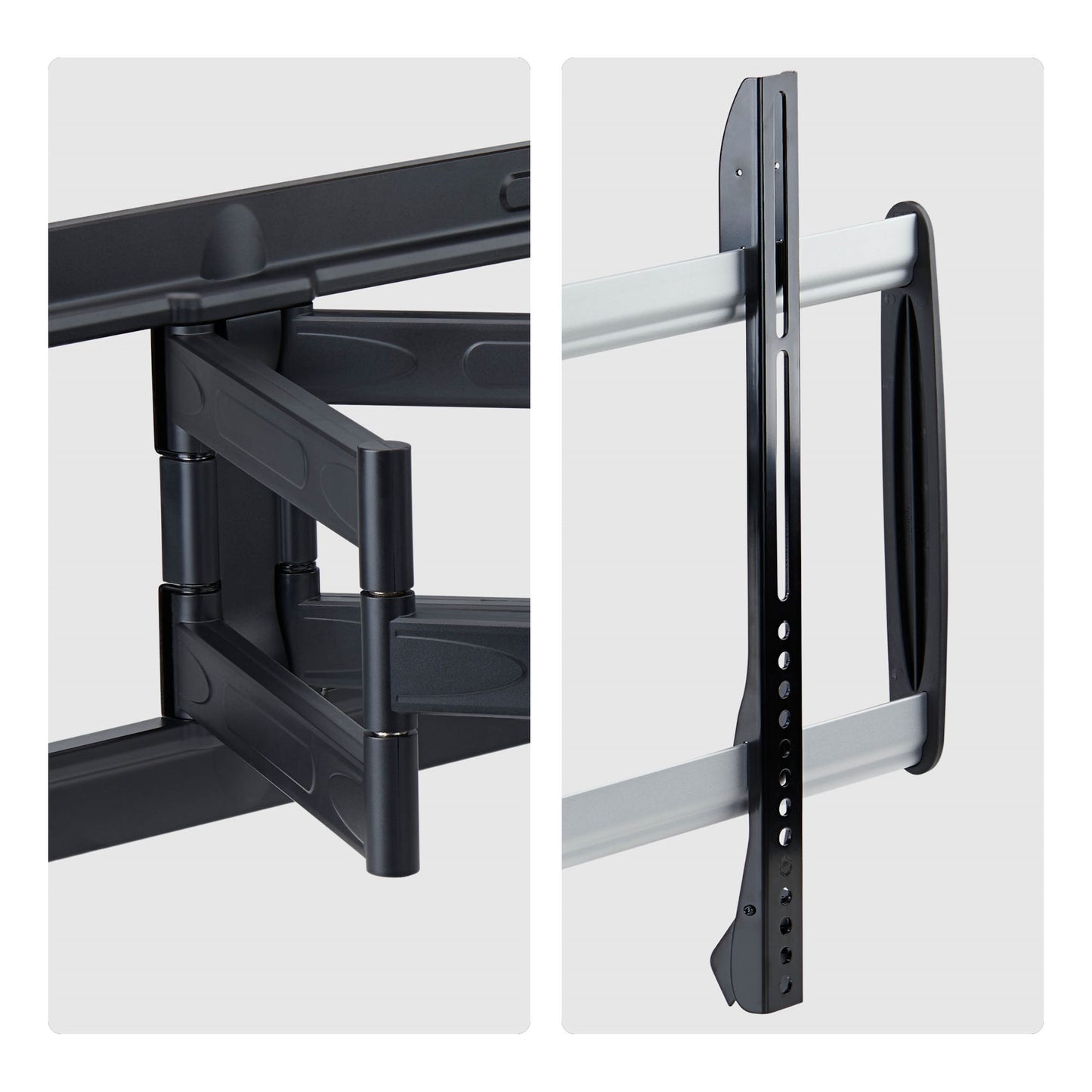 StarTech.com 65SAP2-TV-WALL-MOUNT soporte para TV 165.1 cm (65") Negro, Plata