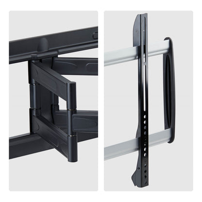 StarTech.com 65SAP2-TV-WALL-MOUNT soporte para TV 165.1 cm (65") Negro, Plata