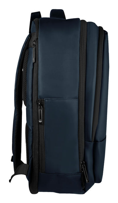 Mochila Perfect Choice para Laptop 15.6" Expandible Resistente al Agua Color Tundra Azul