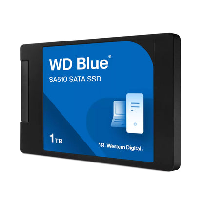 SSD Interno Western Digital Blue SA510 1TB 2.5" 7mm SATA lll Lect 560/520 MBs para PC y Lap