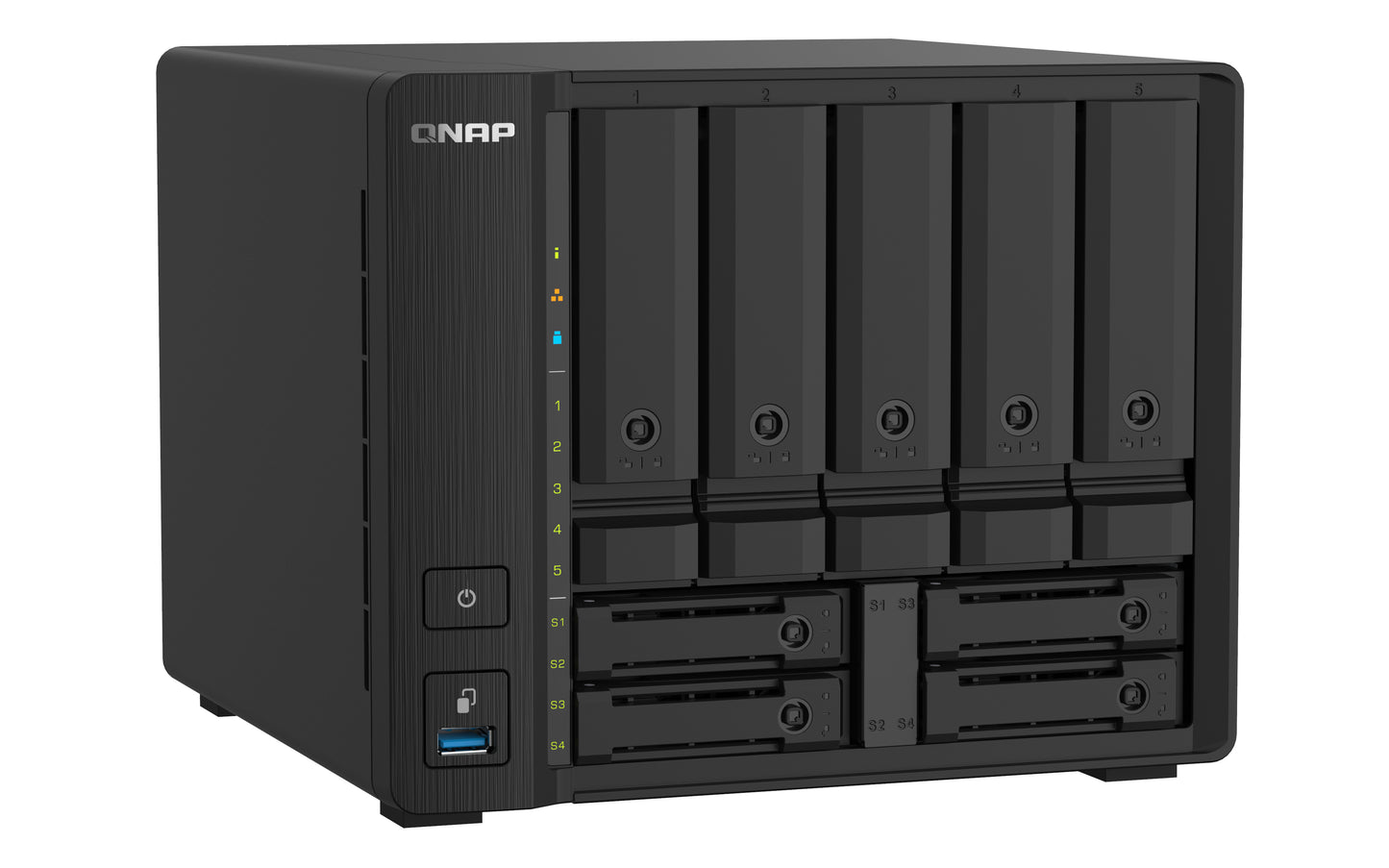 QNAP TS-932PX NAS Tower Annapurna Labs Alpine AL-324 4 GB DDR4 0 TB QNAP Turbo System Negro
