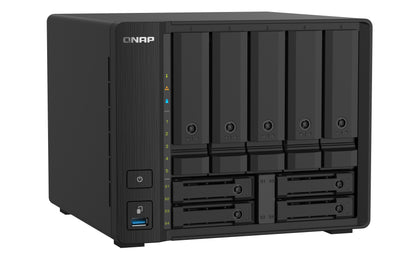 QNAP TS-932PX NAS Tower Annapurna Labs Alpine AL-324 4 GB DDR4 0 TB QNAP Turbo System Negro
