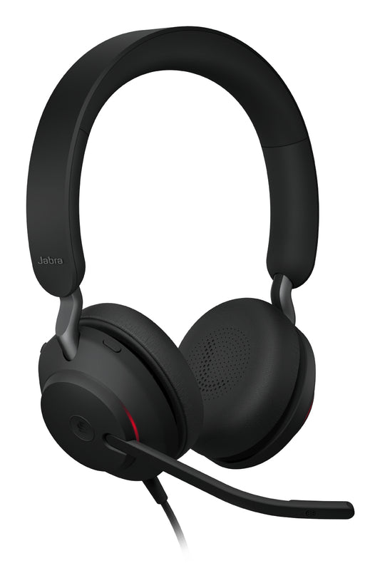 Jabra Evolve2 40 SE Auriculares Alámbrico Diadema Oficina/Centro de llamadas USB Type-C / USB Type-A Negro