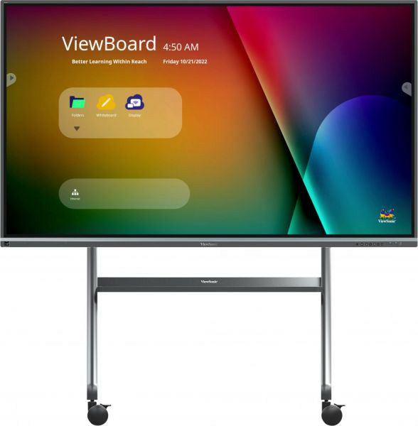 Viewsonic VB-STND-009 soporte para pantalla de señalización 2.67 m (105") Negro, Plata
