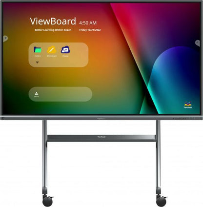 Viewsonic VB-STND-009 soporte para pantalla de señalización 2.67 m (105") Negro, Plata