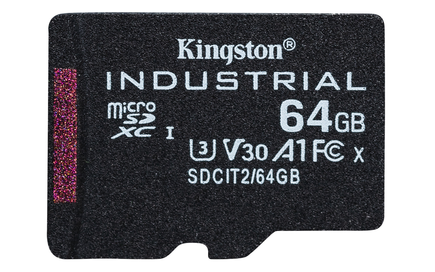 Memoria Micro SDHC Kingston Industrial 64GB C10 A1 pSLC SDCIT2/64 GB