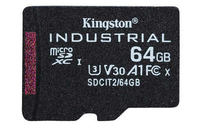 Memoria Micro SDHC Kingston Industrial 64GB C10 A1 pSLC SDCIT2/64 GB