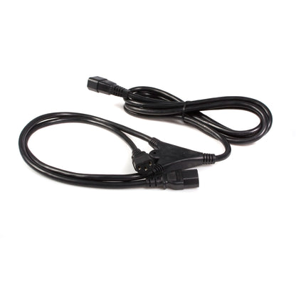 StarTech.com PXT100Y cable de alimentación Negro 3 m Acoplador C14 Acoplador C13 x 2