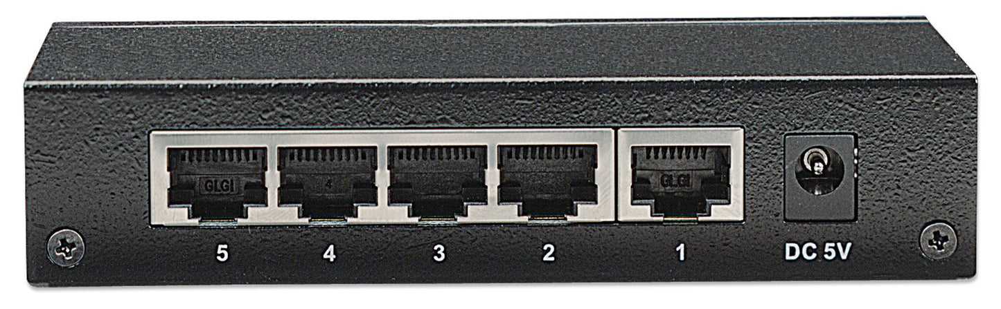 Intellinet 530378 dispositivo de redes Gigabit Ethernet (10/100/1000) Negro