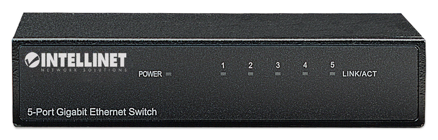 Intellinet 530378 dispositivo de redes Gigabit Ethernet (10/100/1000) Negro