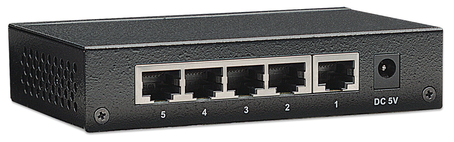 Intellinet 530378 dispositivo de redes Gigabit Ethernet (10/100/1000) Negro