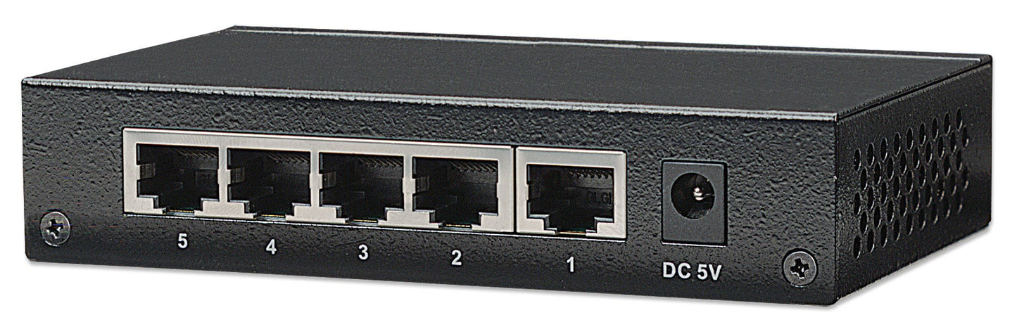 Intellinet 530378 dispositivo de redes Gigabit Ethernet (10/100/1000) Negro