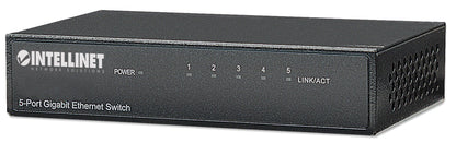 Intellinet 530378 dispositivo de redes Gigabit Ethernet (10/100/1000) Negro