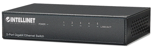 Intellinet 530378 dispositivo de redes Gigabit Ethernet (10/100/1000) Negro