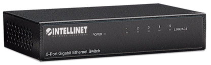 Intellinet 530378 dispositivo de redes Gigabit Ethernet (10/100/1000) Negro