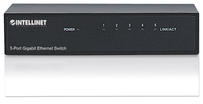 Intellinet 530378 dispositivo de redes Gigabit Ethernet (10/100/1000) Negro