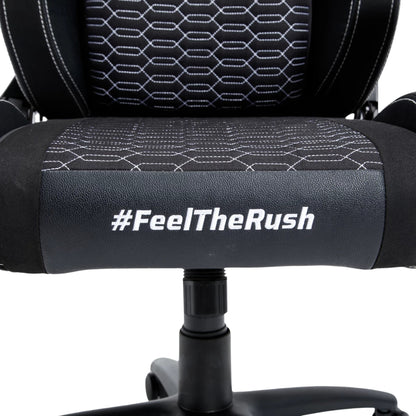 Silla Gamer Balam Rush Ultimate U5 PU+Alcantara Clase 4 Soporta 150kg 135° Reposabrazos 4D Cojines