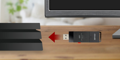 Buffalo SSD-PUT1.0U3B unidad externa de estado sólido 1 TB USB tipo A 3.2 Gen 1 (3.1 Gen 1) Negro
