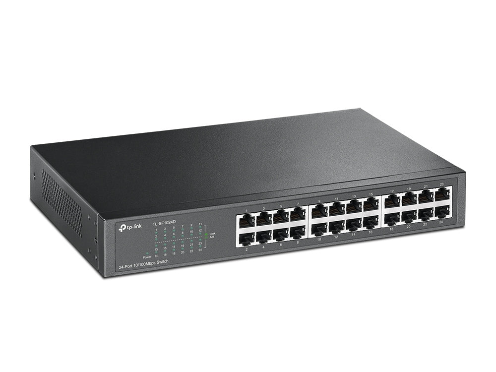 TP-Link TL-SF1024D dispositivo de redes No administrado Fast Ethernet (10/100) Gris
