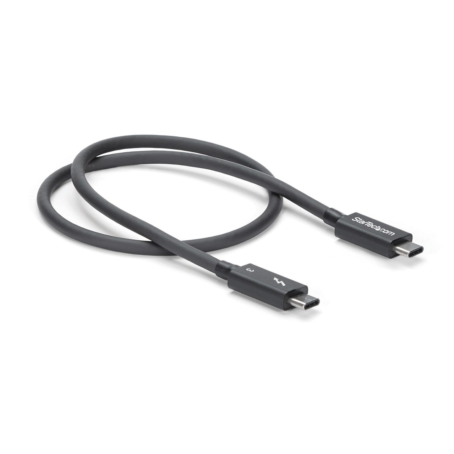 StarTech.com TBLT34MM50CM cable Thunderbolt 0.5 m 40 Gbit/s Negro