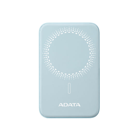 Power Bank Adata Inalámbrico 5000MAH de Carga Rápida QC PD de 20 W Magnético Color Azul