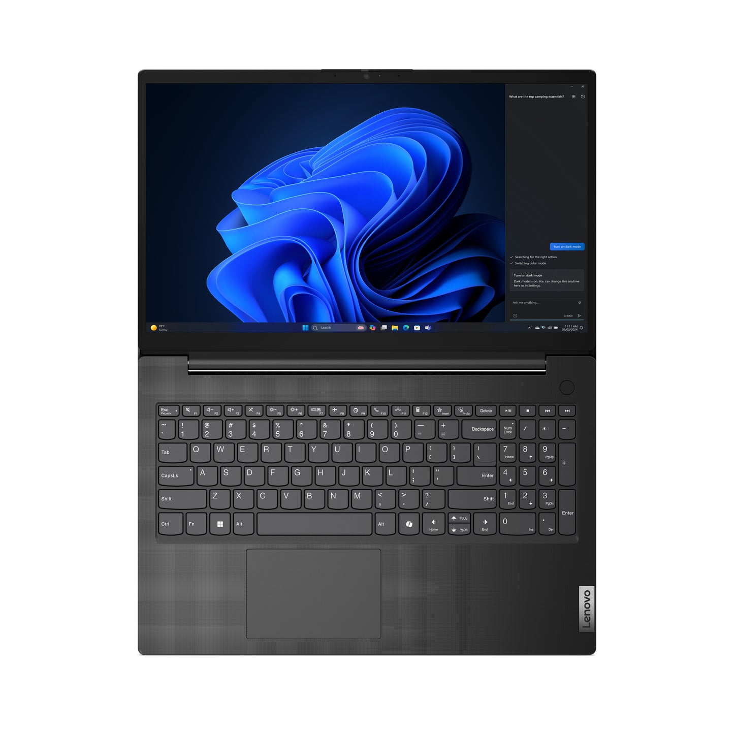 Lenovo V15 G5 IRL Intel® Core™ i5 i5-13420H Computadora portátil 39.6 cm (15.6") Full HD 16 GB DDR5-SDRAM 512 GB SSD Wi-Fi 6 (802.11ax) Windows 11 Pro Español Gris