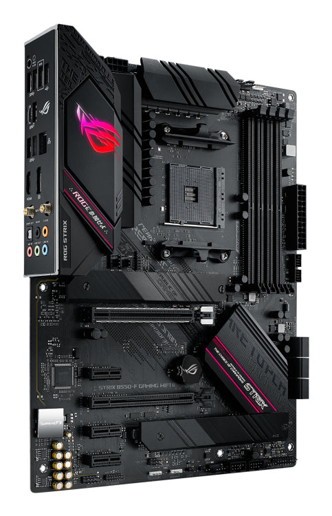 Tarjeta Madre Asus ROG STRIX B550-F GAMING WIFI II 4xDDR4 128GB 4800Mhz HDMI DP PCIe 4.0 M.2 S AM4 Ryzen Wi-Fi 6E ATX