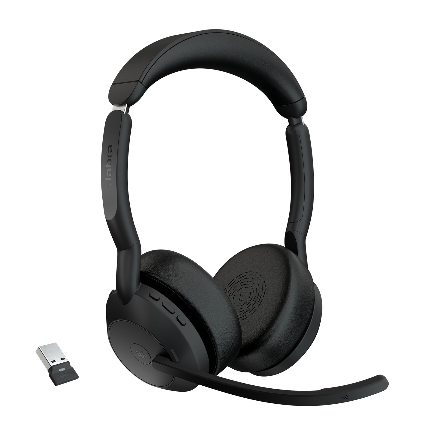 Jabra Evolve2 55 Auriculares Inalámbrico Diadema Oficina/Centro de llamadas USB Tipo C Bluetooth Base de carga