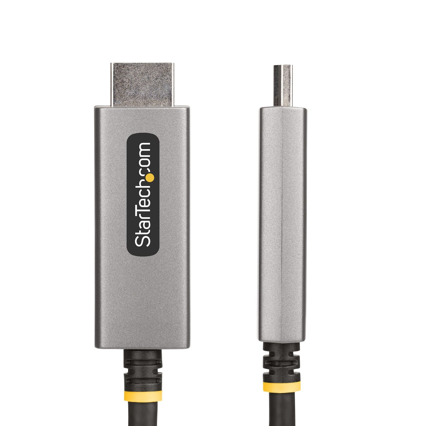StarTech.com 133DISPLAYPORTHDMI21 adaptador de cable de vídeo Negro, Plata