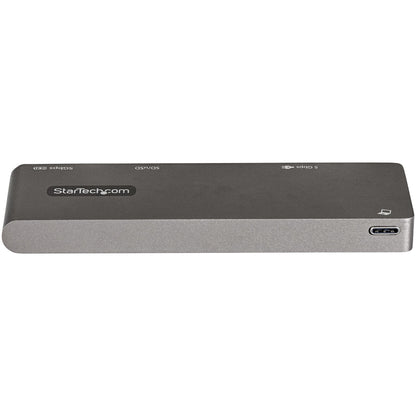 StarTech.com DKT30CMHSDPD base para laptop o replicador de puertos Acoplamiento USB 3.2 Gen 1 (3.1 Gen 1) Type-C Negro, Gris
