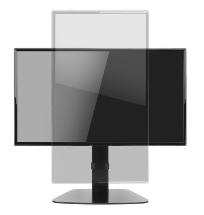 Soporte Manhattan para Monitor p/1 Monitor 15 a 32 Sobre Escritorio Ajuste Altura con Gas