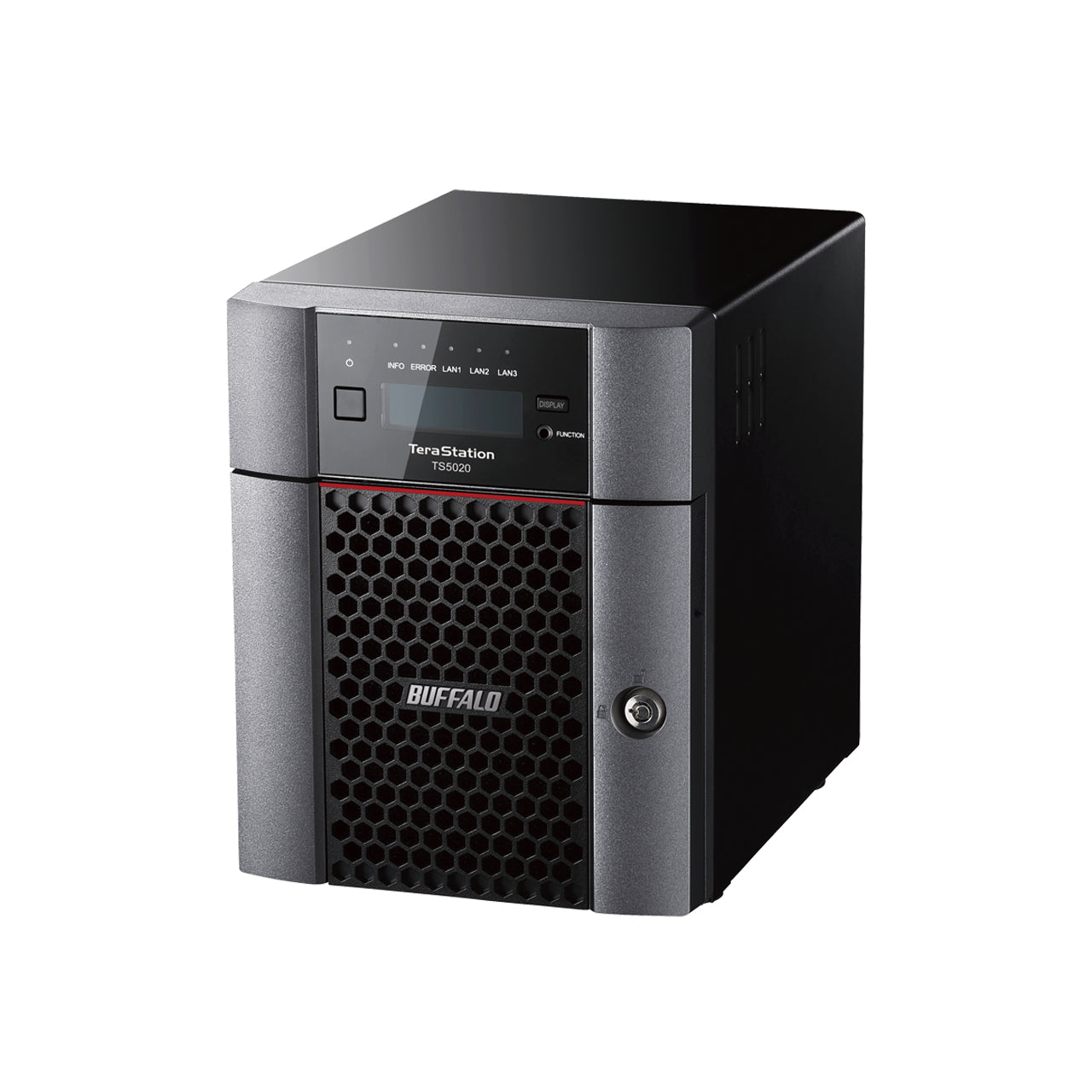 Buffalo TeraStation TS5420DN1604 servidor NAS o de almacenamiento Escritorio Annapurna Labs AL524 8 GB DDR4 16 TB Unidad de disco duro Negro