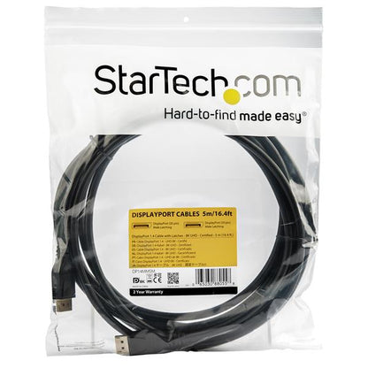 StarTech.com DP14MM5M cable DisplayPort Negro