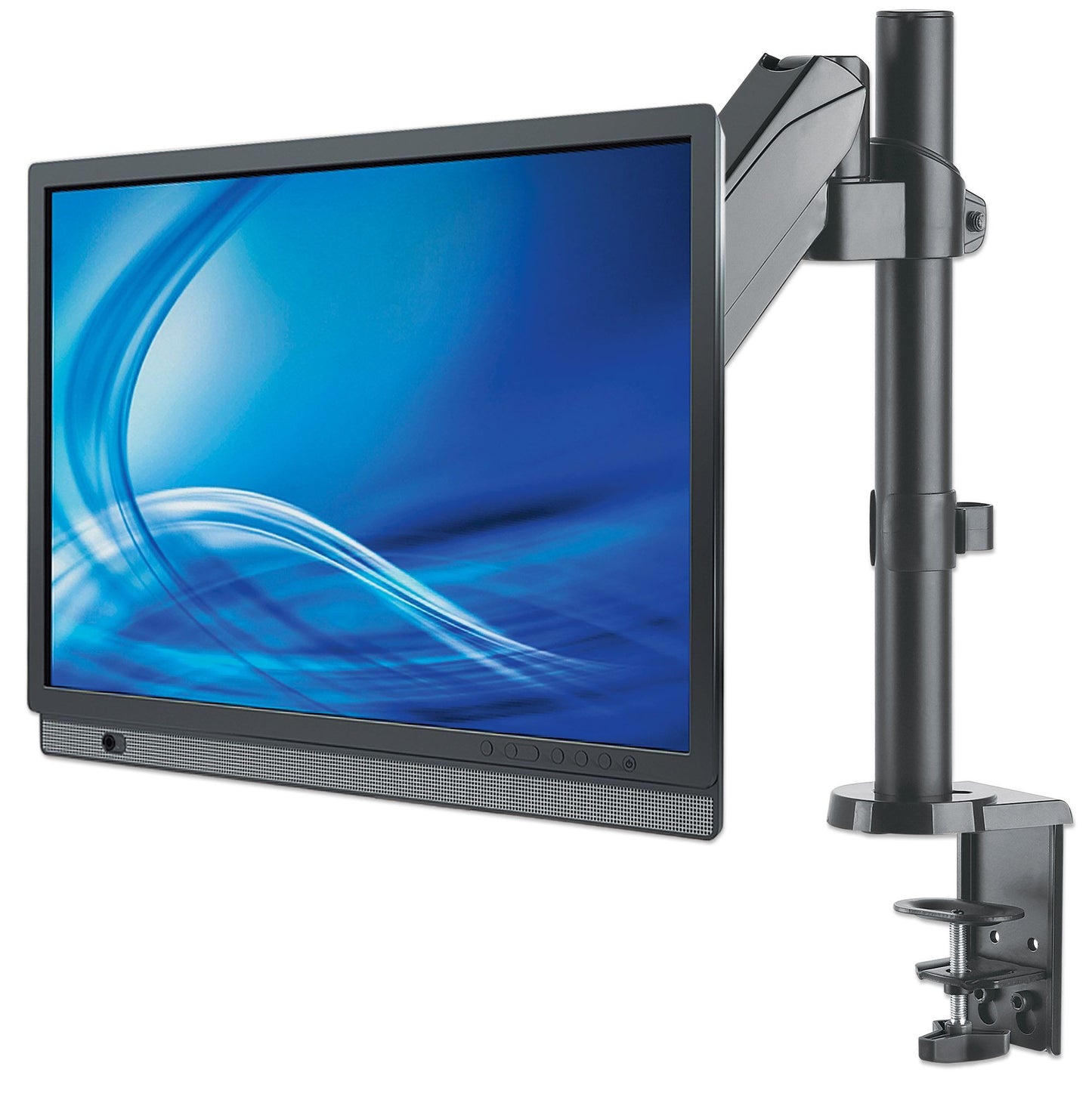 Manhattan 461573 soporte para pantalla plana 81.3 cm (32") Escritorio Gris