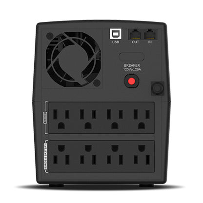 Smartbitt Smart Interactive 1800 sistema de alimentación ininterrumpida (UPS) Línea interactiva 1.8 kVA 900 W 8 salidas AC