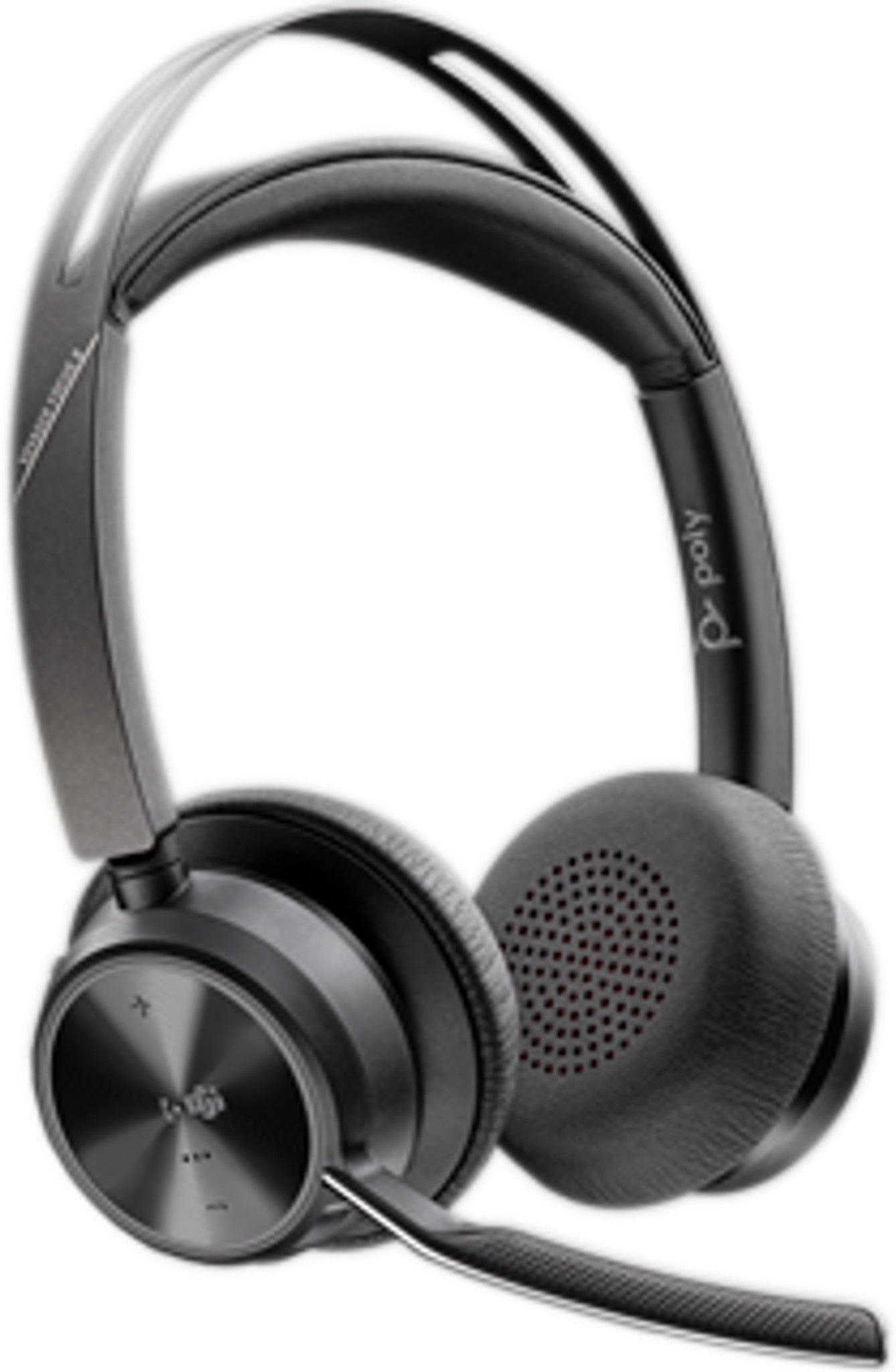 HP Poly Voyager Focus 2 Inalámbrico Diadema Oficina/Centro de llamadas USB Tipo C Bluetooth Negro