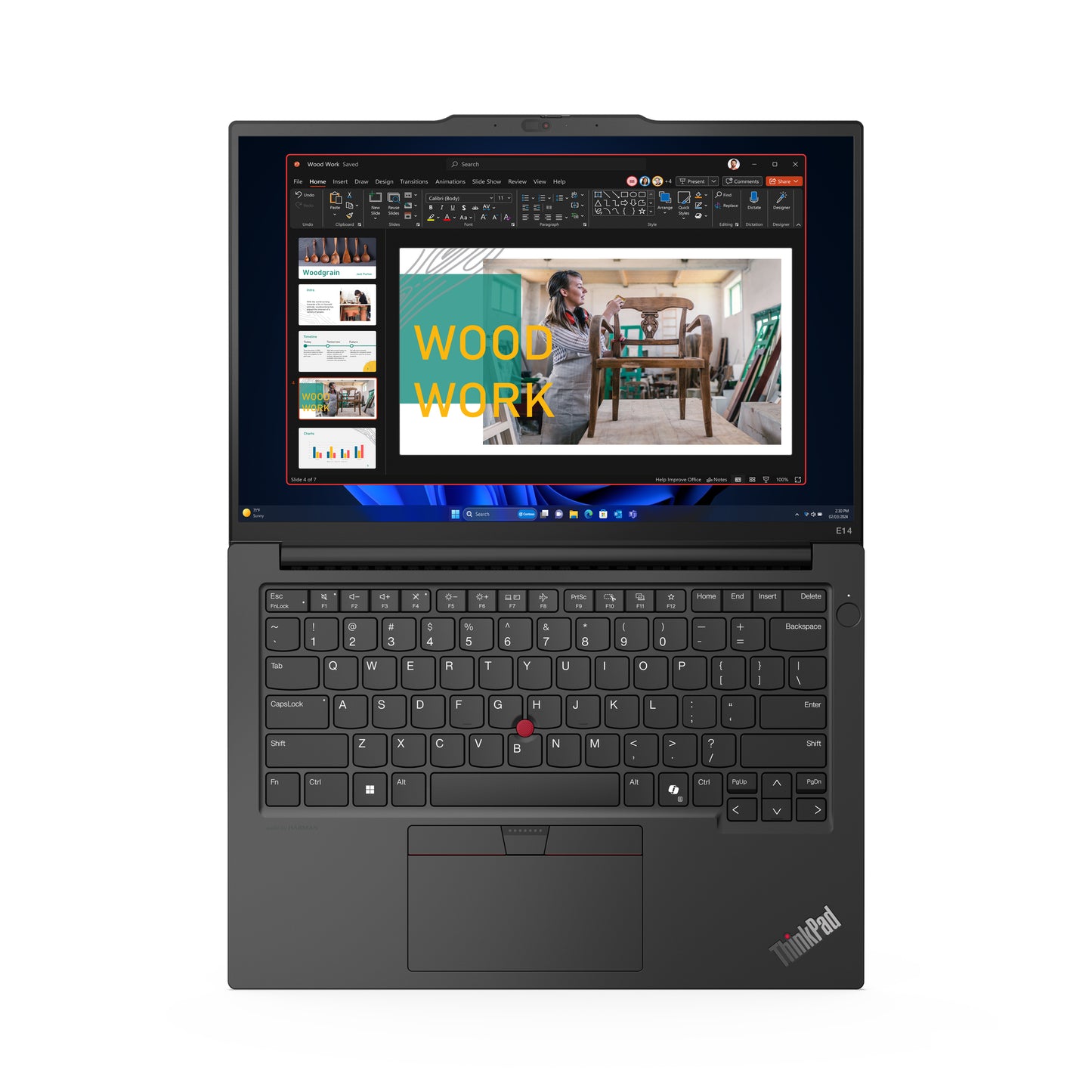 Laptop Lenovo ThinkPad E14 G6 14" Intel Core Ultra 5 125U NoTouch Ram 16GB Disco duro 512GB SSD Windows 11 Pro Negro