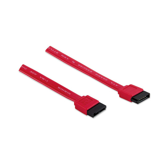 Cable Manhattan SATA HDD 50cm Color Rojo