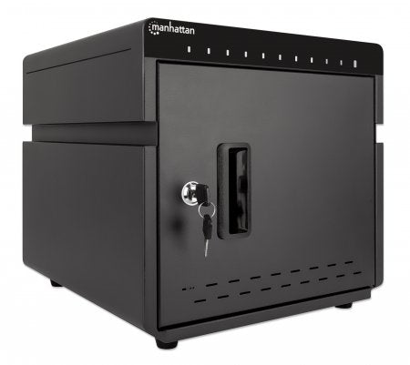Manhattan 715942 carrito o armario de dispositivo portátil Gabinete de manejo de dispositivos portátiles Negro