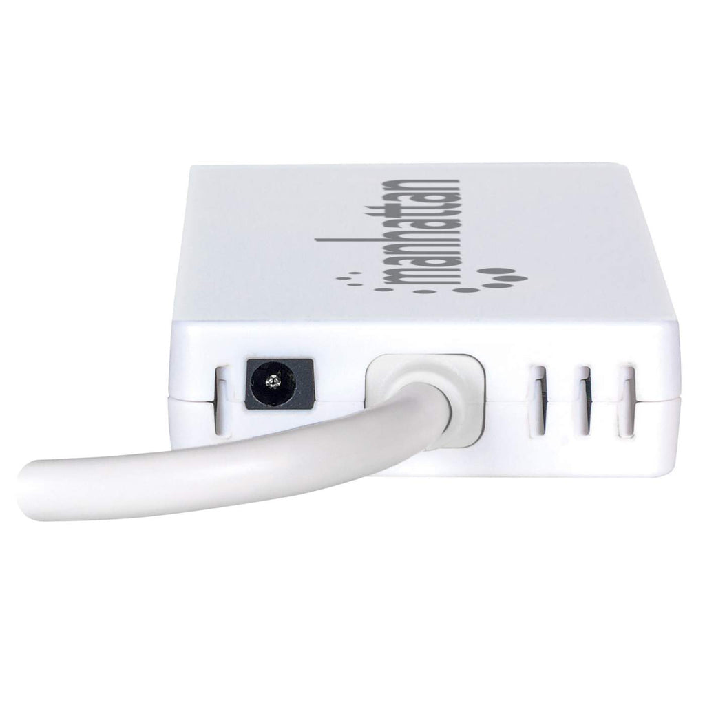 Hub Manhattan USB 3.0 con 3 Puertos/Adaptador Gigabit Ethernet