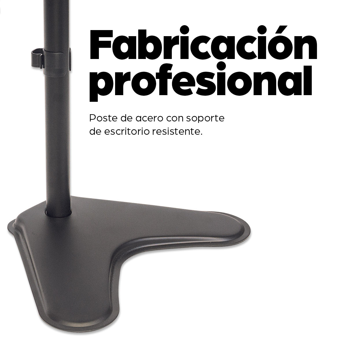 Manhattan 461559 soporte para pantalla plana 81.3 cm (32") Escritorio Negro