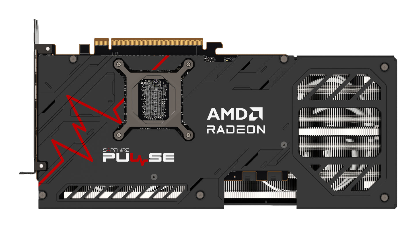 Tarjeta de Video Sapphire Pulse Radeon RX 9070 Gaming 16GB Dual Fan GDDR6 256-bit PCIe 5.0 HDMI DP