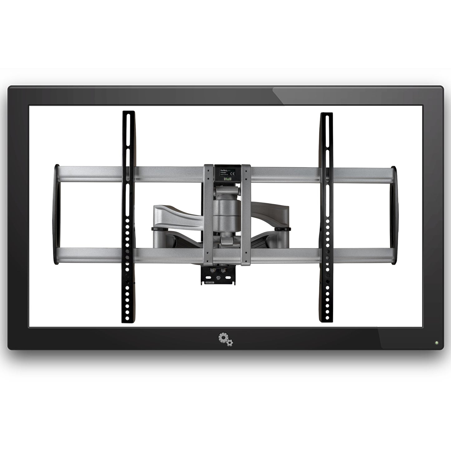 StarTech.com FPWARPS soporte para TV 190.5 cm (75") Negro, Plata