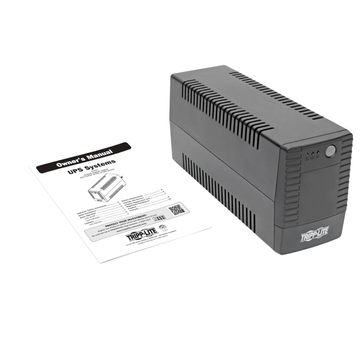 Tripp Lite VS650T sistema de alimentación ininterrumpida (UPS) Línea interactiva 0.65 kVA 6 salidas AC