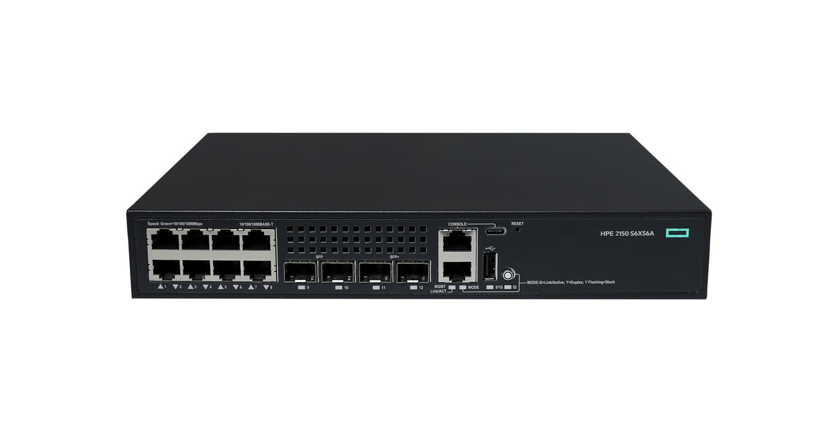HPE CW 2150 8p 10M/100M/1G 2p SFP 1G 2p SFP+ 1G/10G Gestionado Gigabit Ethernet (10/100/1000)