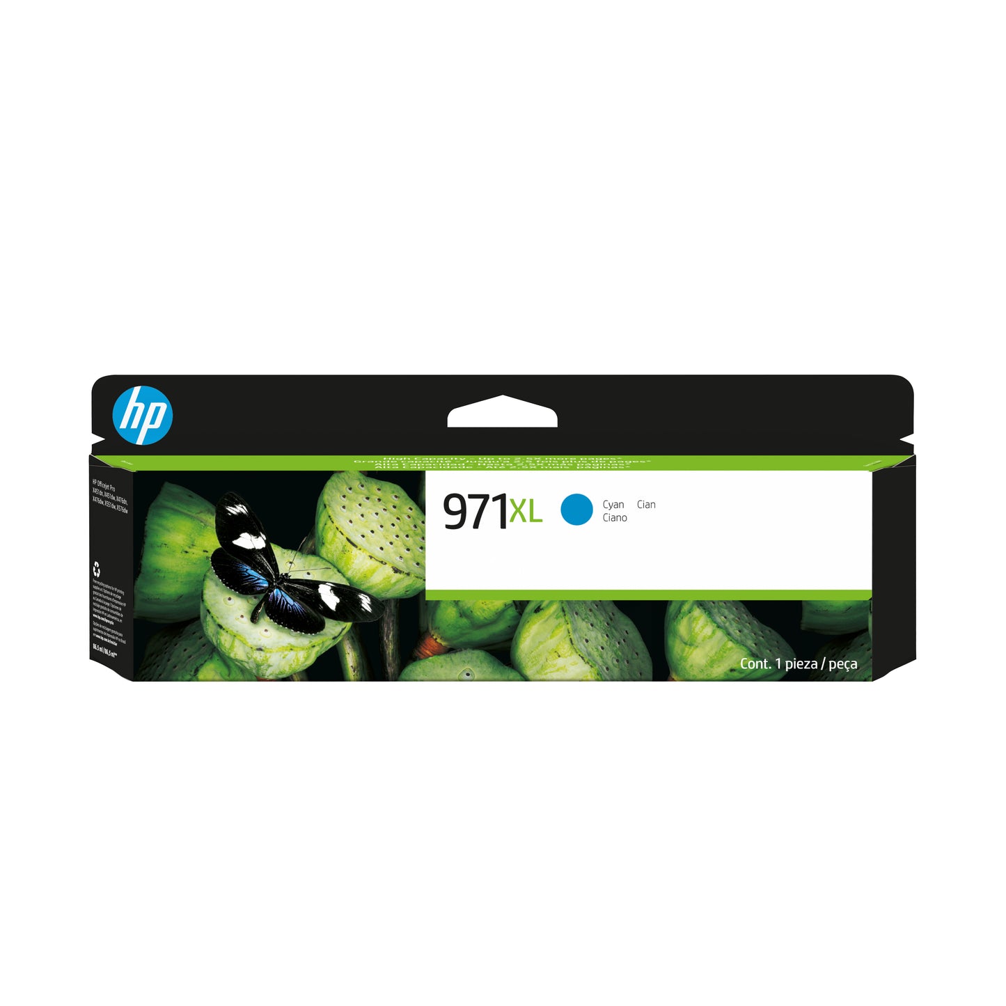 Tinta HP 971XL OfficeJet Cyan