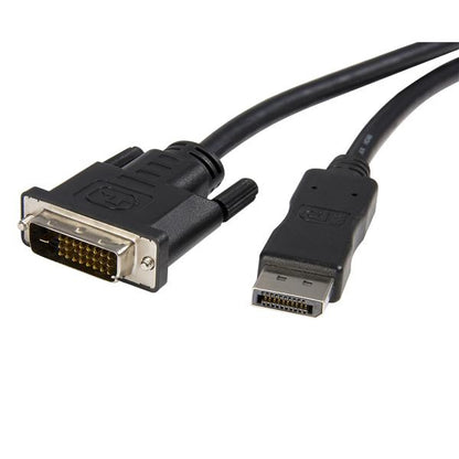 StarTech.com DP2DVIMM10 adaptador de cable de vídeo DVI-D Negro