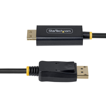 StarTech.com 15F-DP-HDMI-4K60-GR adaptador de cable de vídeo HDMI Tipo A (Estándar) Negro